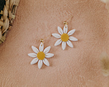 Load image into Gallery viewer, Daisy Drop Earrings, More styles available.