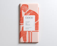 Load image into Gallery viewer, A Luxury Milk Chocolate 80g Bar in Columbian 40%
