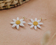 Load image into Gallery viewer, Daisy Drop Earrings, More styles available.
