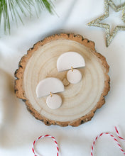 Load image into Gallery viewer, Abstract Statement Shapes in Neutral White
