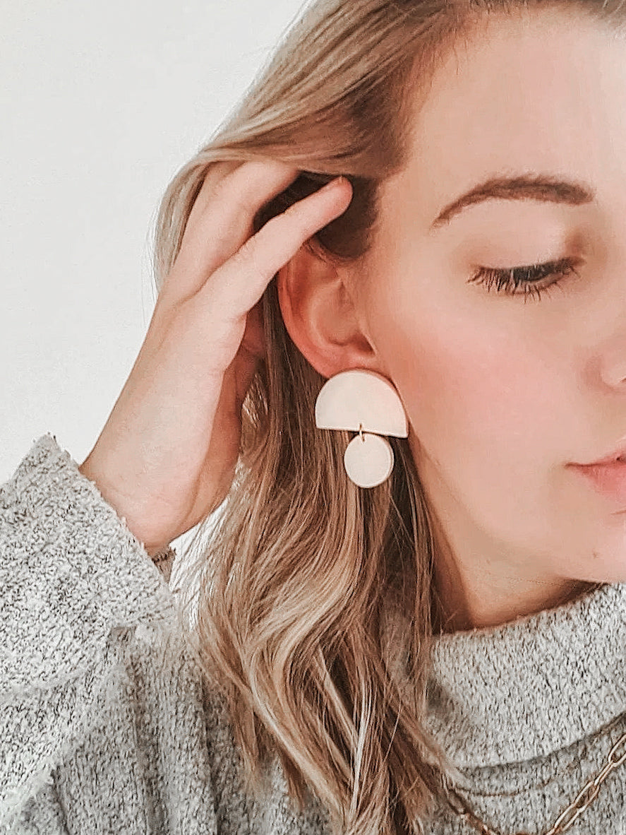 Abstract Statement Shapes in Neutral White